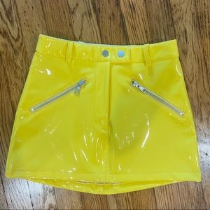 I.AM.GIA Patent Skirt size XS Worn Once.